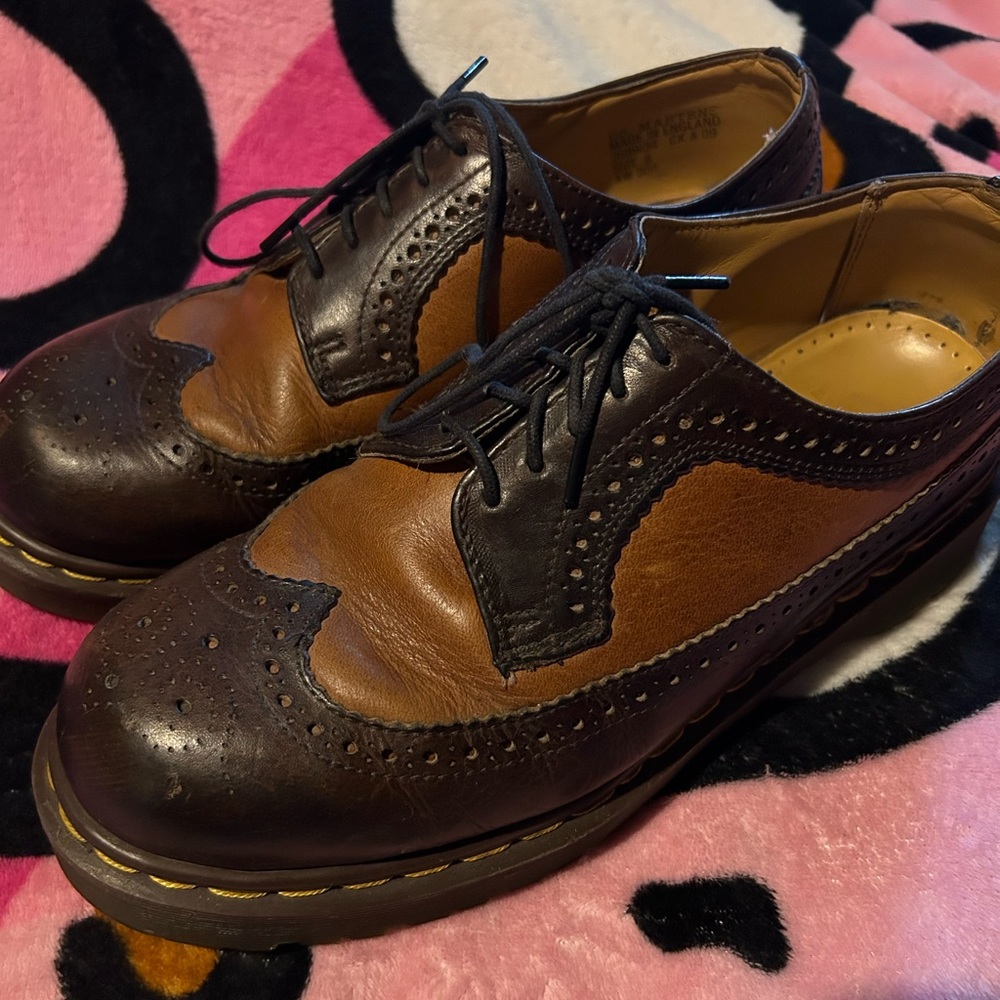 Dr. Martens 3989 Brogue brown leather- made in England